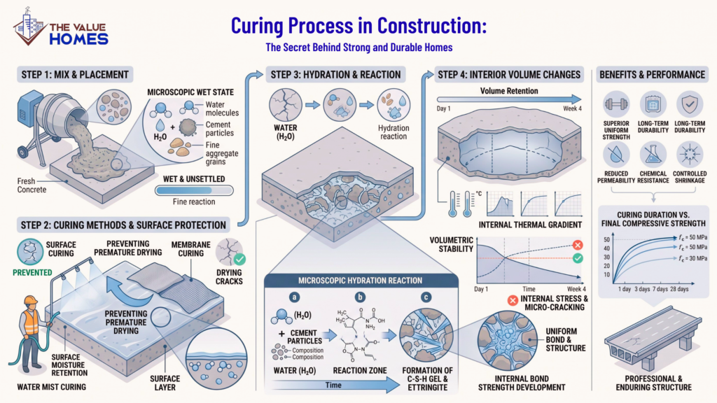Curing Process in Construction