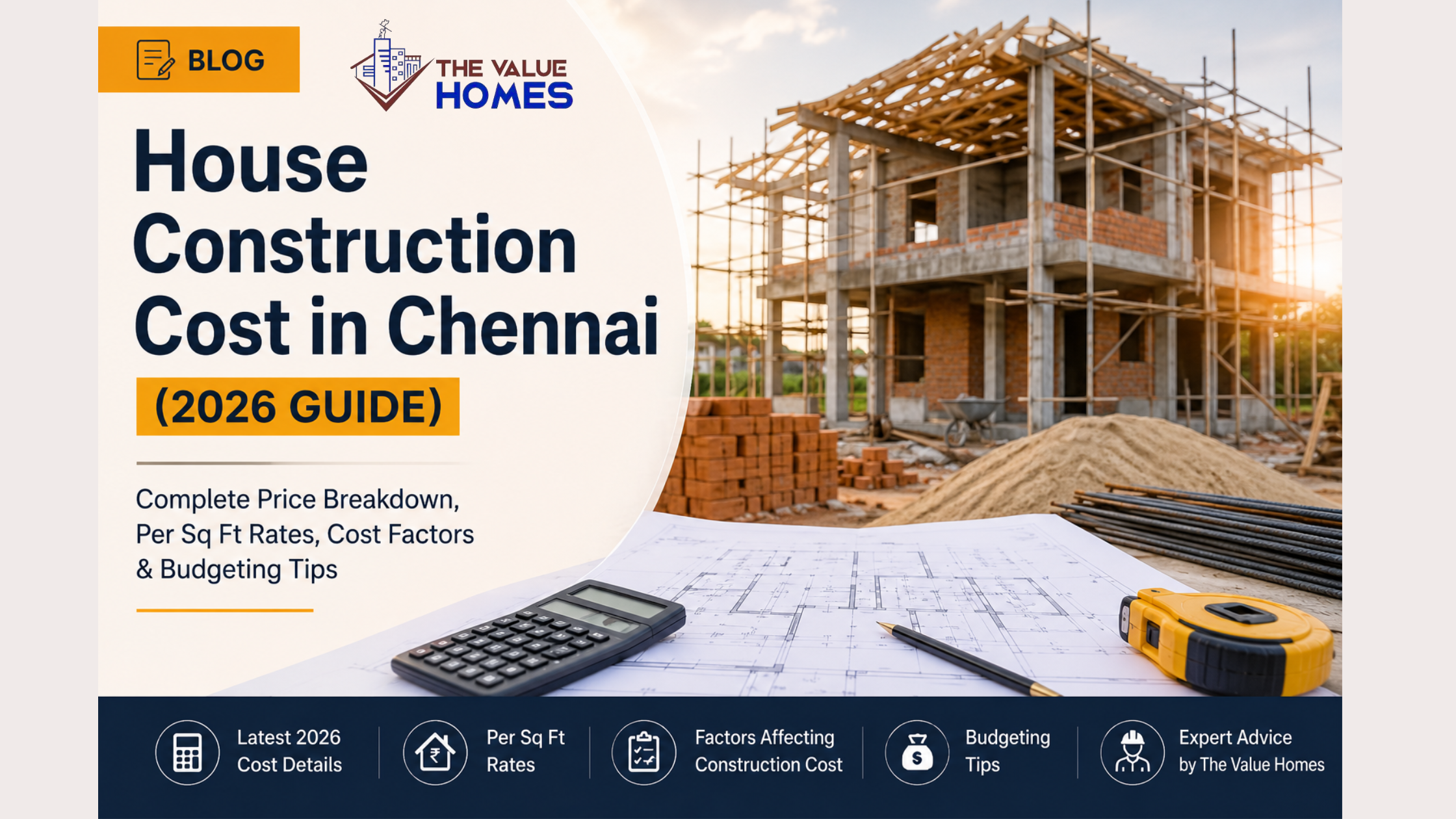 House Construction Cost in Chennai 2026